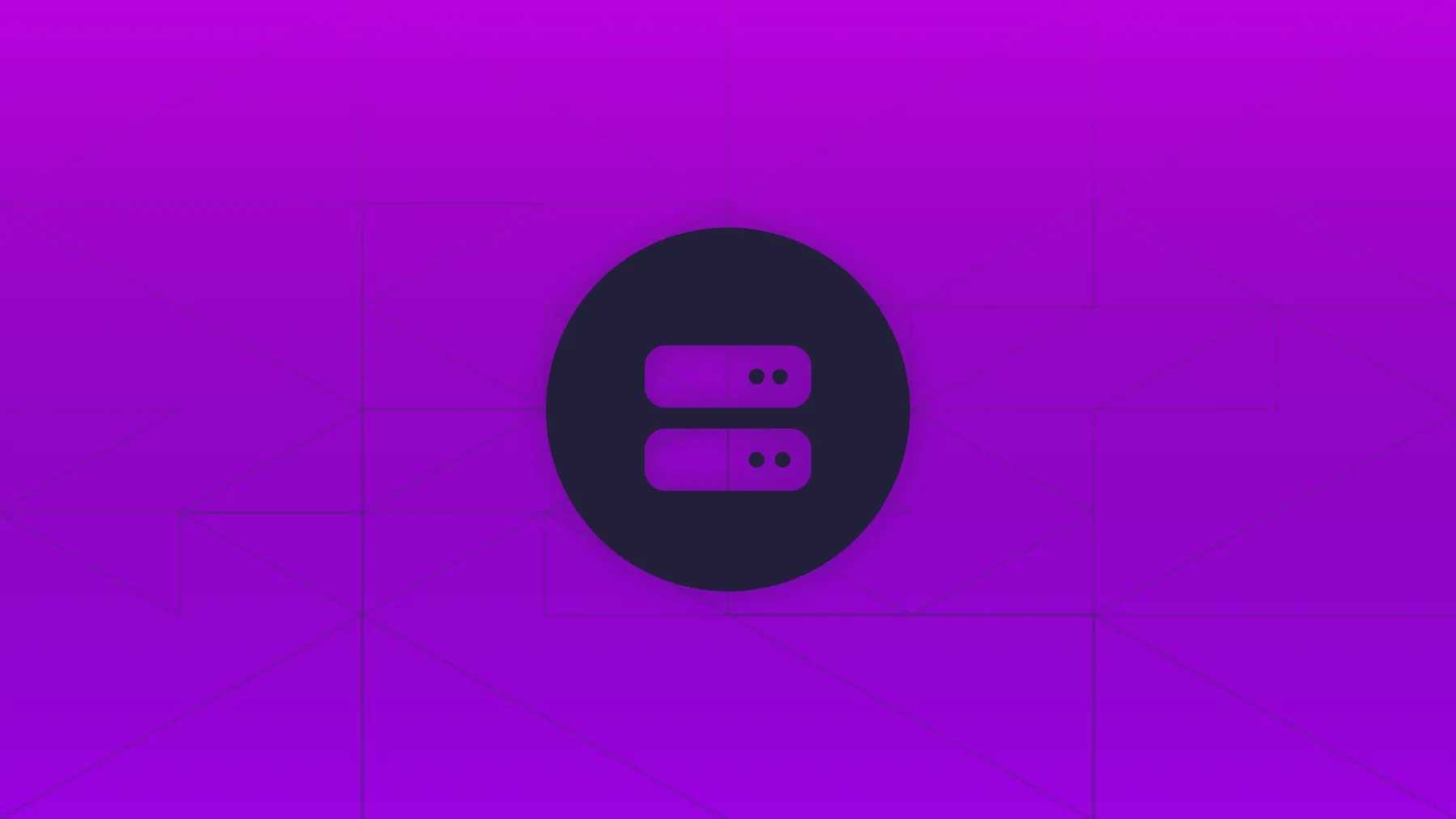 Web hosting dashboard with server metrics