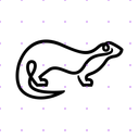 Outline Ferret logo