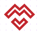 Line Heart X post mockup