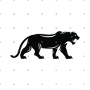 Big Black Panther  logo