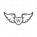 Wings And Shield X post mockup