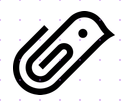 Paperclip Bird X post mockup