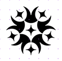Moons Stars Fleur X post mockup