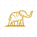 Golden Elephant X post mockup