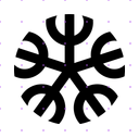 Nordic Snowflake X post mockup