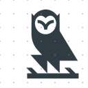 Geometric Owl app mockup
