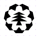 Pine Tree Snowflake X post mockup
