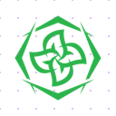 Abstract Leaves Nature logo