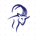 Iconic Blue Mountain Goat X post mockup