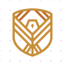 Abstract Shield Eagle X post mockup