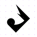 White Black Dragon logo