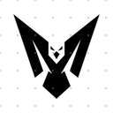 Modern Black Eagle X post mockup