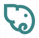 Curved Line Elephant  app mockup