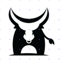 Strong Black Bull X post mockup