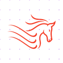 Stables Elegant Red Horse X post mockup