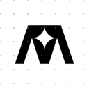 "M" With Star X post mockup