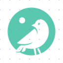 Bird In Circle logo