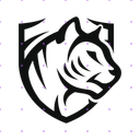 Security Tiger Head X post mockup