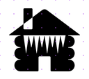 Winter Cabin app mockup