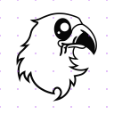 The Hungry Hawk X post mockup