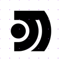 Abstract Symbol X post mockup