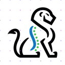 Back Massage Lion Logo Spine Chripractor Lion app mockup