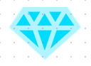 Diamond X post mockup