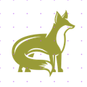 Elegant Green Fox X post mockup