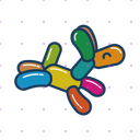 Balloon Puppy X post mockup