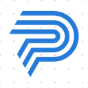Striped P app mockup