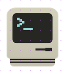 Retro Computer logo