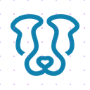 Blue Dog X post mockup