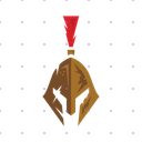 Crest Spartan Helmet app mockup