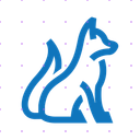 Blue Fox X post mockup