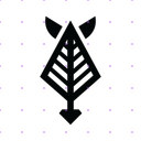 Minimalist Zebra X post mockup