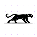 The Black Panther logo