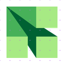 Isometric Arrow Cubes X post mockup
