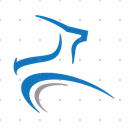 Swoosh Gazelle Logo logo