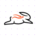 Human Hand and Rabbit