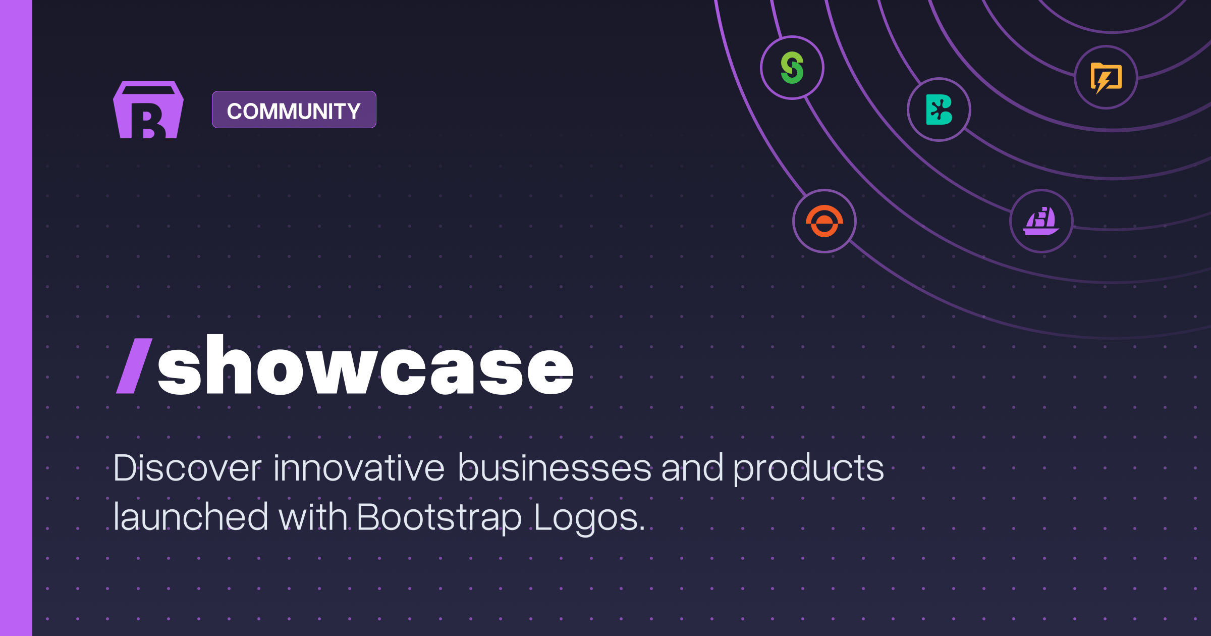 Bootstrap Logo Position Product Showcase | Bootstrap Logos