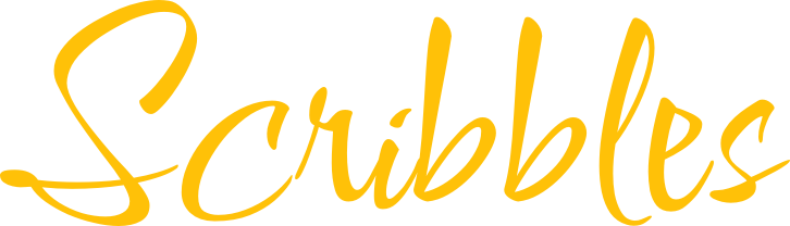 Scribbles logo before