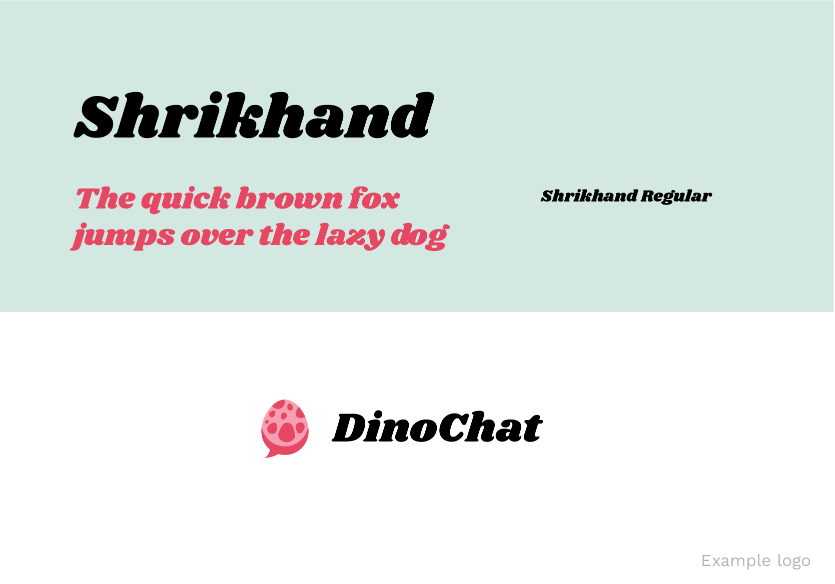 Shrikhand Google Fonts Best Logo Font