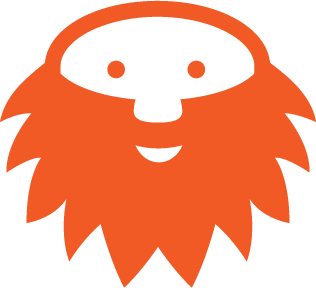 Cave Man Logo Bootstrap Logos