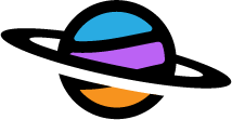 Planet Space Logo Bootstrap Logo