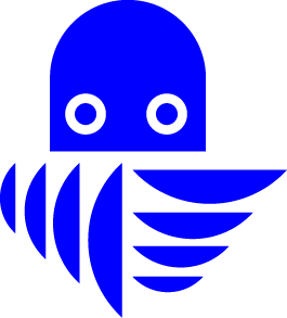 Curious Octopus Logo Bootstrap Logos