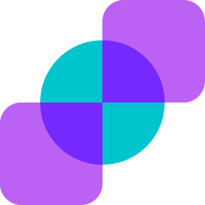 Abstract square and circles logo - Bootstrap Logos